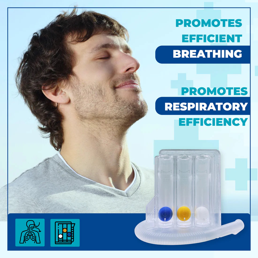 O2 Spirometer OxyFlow Spirometer